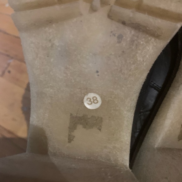 Free people revolve chunky James Chelsea bootiesBlack Leather Ankle Boots - Picture 8 of 9